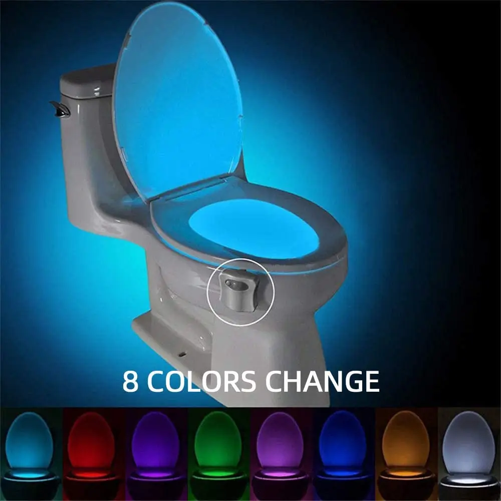 LED Toilet Night Light Lamps With Motion Sensor Smart Nightlights For Indoor Lighting Convenient For The Elderly And Children
LED Toilet Night Light Lamps With Motion Sensor Smart Nightlights For Indoor Lighting Convenient For The Elderly And Children