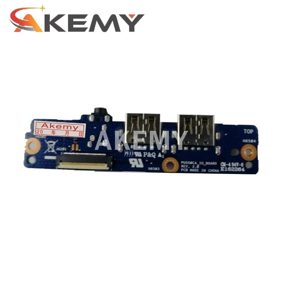 Original for ASUS PU550 PU550C PU550CA Laptop audio board usb board interface board PU550CA_IO_BOARD tested good free shipping
Original for ASUS PU550 PU550C PU550CA Laptop audio board usb board interface board PU550CA_IO_BOARD tested good free shipping