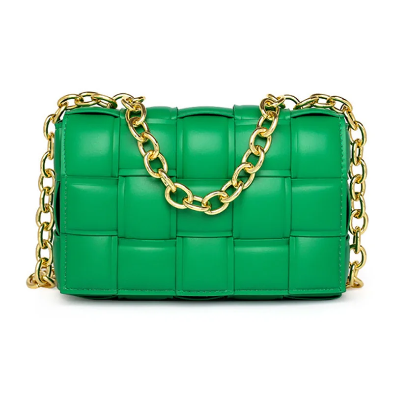 Women Weave Flap Bag High Quality Leather Crossbody Bags For Women 2021 Thick Chain Shoulder Bag Luxury Female Handbag And Purse
Women Weave Flap Bag High Quality Leather Crossbody Bags For Women 2021 Thick Chain Shoulder Bag Luxury Female Handbag And Purse