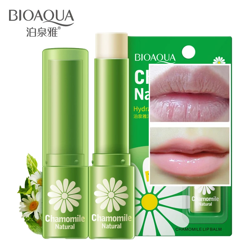 BIOAQUA Chamomile Long Lasting Moisturizing Nourishing Lip Balm Lipstick Dients Transparent Makeup Beauty Lips Cream
BIOAQUA Chamomile Long Lasting Moisturizing Nourishing Lip Balm Lipstick Dients Transparent Makeup Beauty Lips Cream