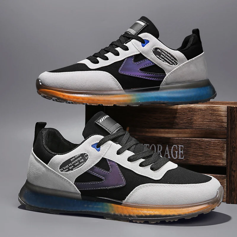 Мужские парусиновые туфли, повседневные Мягкие кроссовки разных цветов, низкий верх, круглый носок, на шнуровке, прозрачная подошва, блестя...
Мужские парусиновые туфли, повседневные Мягкие кроссовки разных цветов, низкий верх, круглый носок, на шнуровке, прозрачная подошва, блестя...