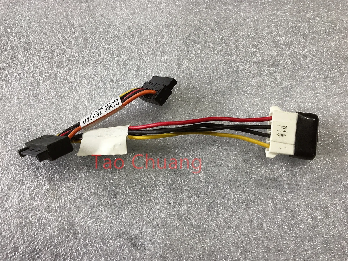 FOR Dell SATA 15-pin male to SATA 15-pin female and Molex IDE 4-pin female drive power adapter cable P136F 0P136F
FOR Dell SATA 15-pin male to SATA 15-pin female and Molex IDE 4-pin female drive power adapter cable P136F 0P136F