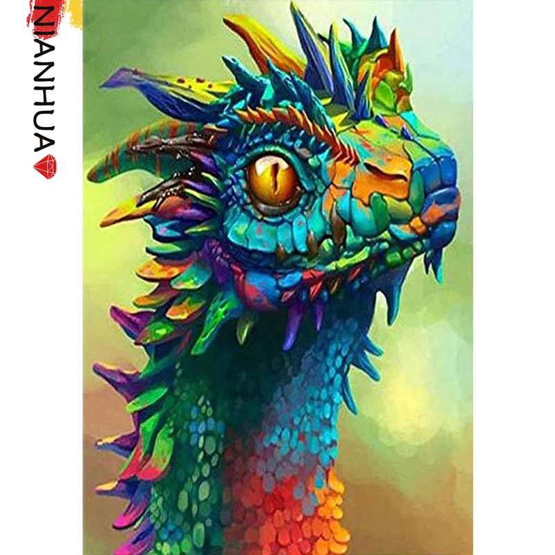 5D Diamond Painting Cartoon Animal Bizarre Long-necked Lizard Mosaic Handmade DIY Set Embroidery Square Round Gift Home
5D Diamond Painting Cartoon Animal Bizarre Long-necked Lizard Mosaic Handmade DIY Set Embroidery Square Round Gift Home