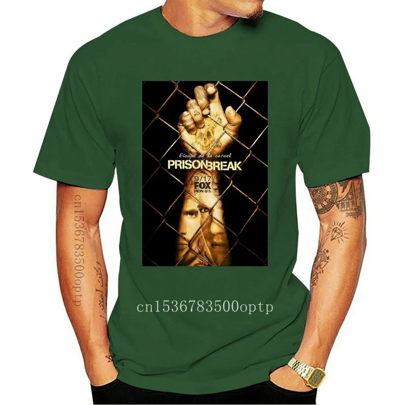 New Men T Shirt Black Prison Break Season 5 Michael Scofield Punk Rock Funny Round Neck T Shirts Casual Dress Tops women
New Men T Shirt Black Prison Break Season 5 Michael Scofield Punk Rock Funny Round Neck T Shirts Casual Dress Tops women