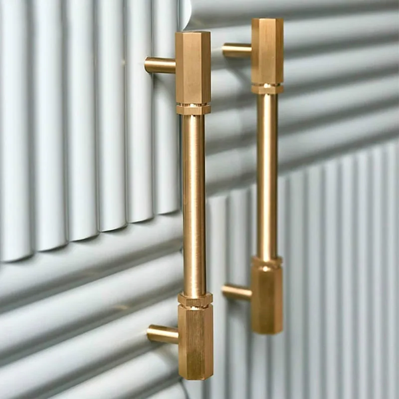Gold Brass Hexagon Knobs Cabinet Handle Dresser Knobs Dresser T bar Pulls Kitchen Furniture Hardware
Gold Brass Hexagon Knobs Cabinet Handle Dresser Knobs Dresser T bar Pulls Kitchen Furniture Hardware