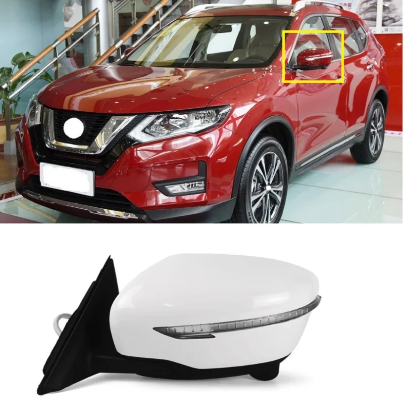 Зеркало заднего вида Lofty Richy 7/9/11/13 контактов для Камеры Nissan x-trail t32 14-19