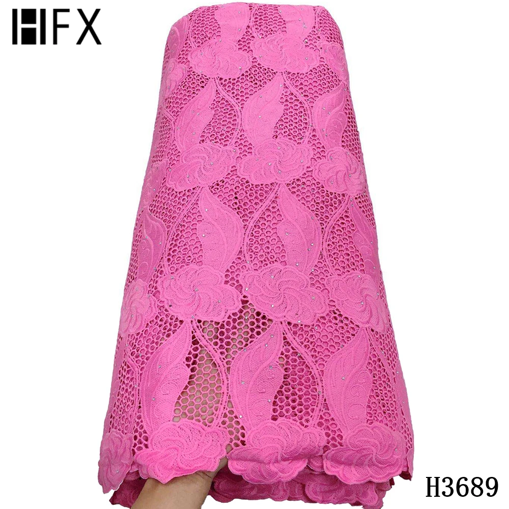 HFX Lace Fabric Guipure Lace Fabric Water Souble African Lace 2020 High Quality Cord Lace Fabric For Nigerian Lace Dress HX3689
HFX Lace Fabric Guipure Lace Fabric Water Souble African Lace 2020 High Quality Cord Lace Fabric For Nigerian Lace Dress HX3689