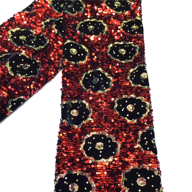 2020 Latest African Lace Fabric High Quality Heavy Sequins Soft Stretch Velvet Fabric Nigerian Lace Fabric For Wedding F4-2771
2020 Latest African Lace Fabric High Quality Heavy Sequins Soft Stretch Velvet Fabric Nigerian Lace Fabric For Wedding F4-2771