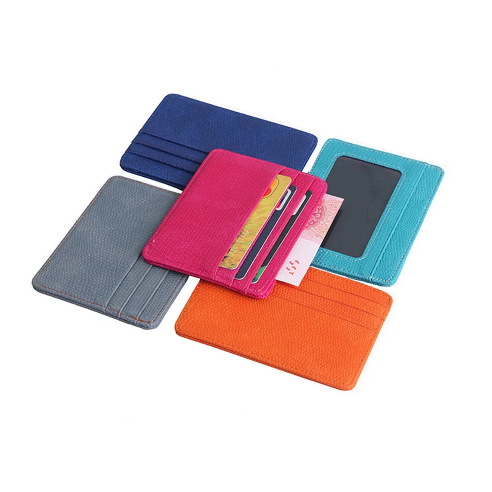 1pcs Card Holder Small Mini Travel Pu Leather Bank Business Id Card Holder Wallet Case Coin Purse As A Gift For Women Men
1pcs Card Holder Small Mini Travel Pu Leather Bank Business Id Card Holder Wallet Case Coin Purse As A Gift For Women Men