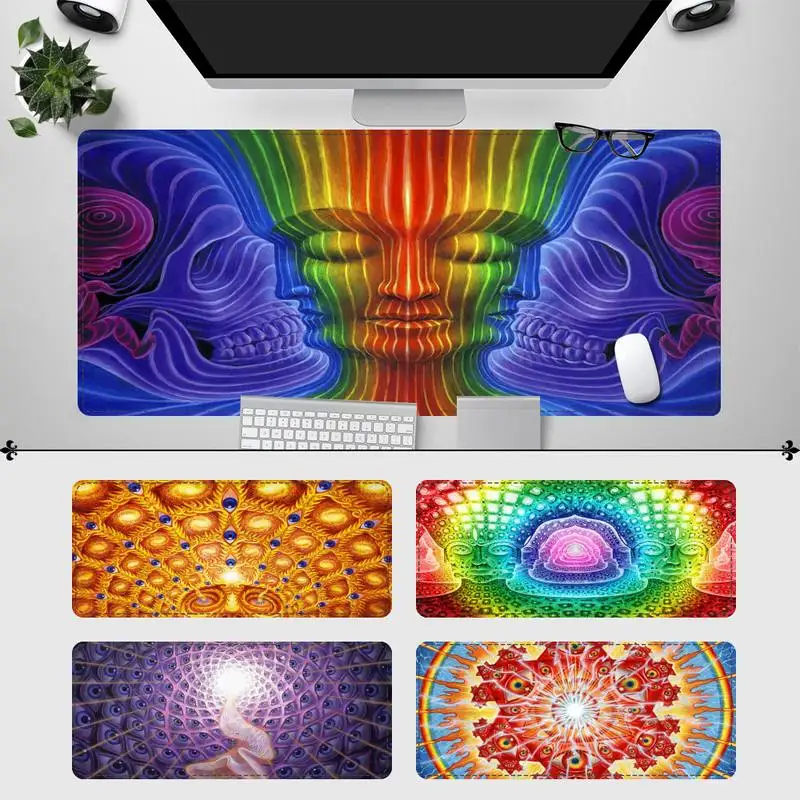 High Quality Alex Grey Gaming Mouse Pad Gaming MousePad Large Big Mouse Mat Desktop Mat Computer Mouse pad For Overwatch
High Quality Alex Grey Gaming Mouse Pad Gaming MousePad Large Big Mouse Mat Desktop Mat Computer Mouse pad For Overwatch