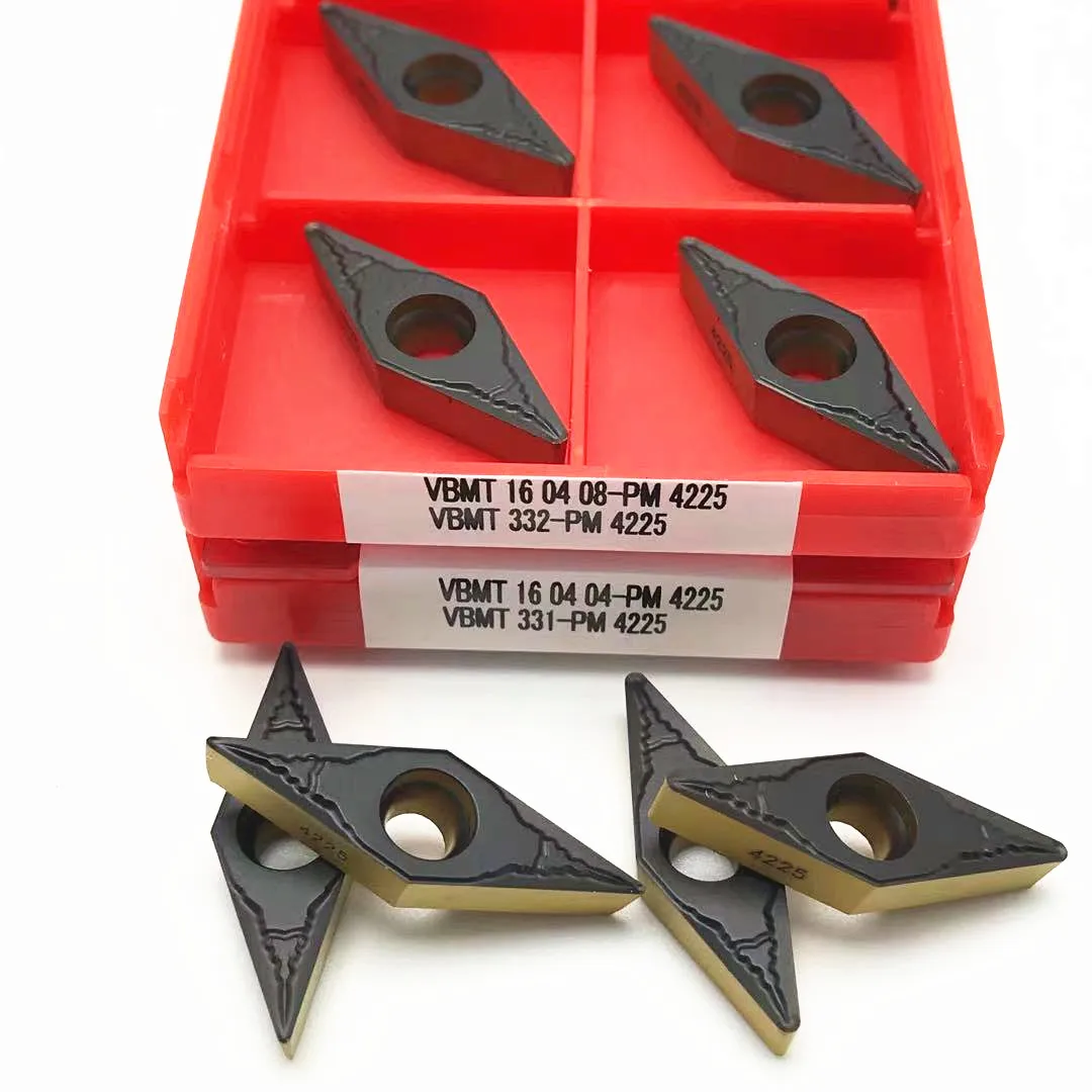 10PCS VBMT160404 PM4225 VBMT160408 PM4225 Carbide Inserts CNC turning tools For Lathe Cutting
10PCS VBMT160404 PM4225 VBMT160408 PM4225 Carbide Inserts CNC turning tools For Lathe Cutting