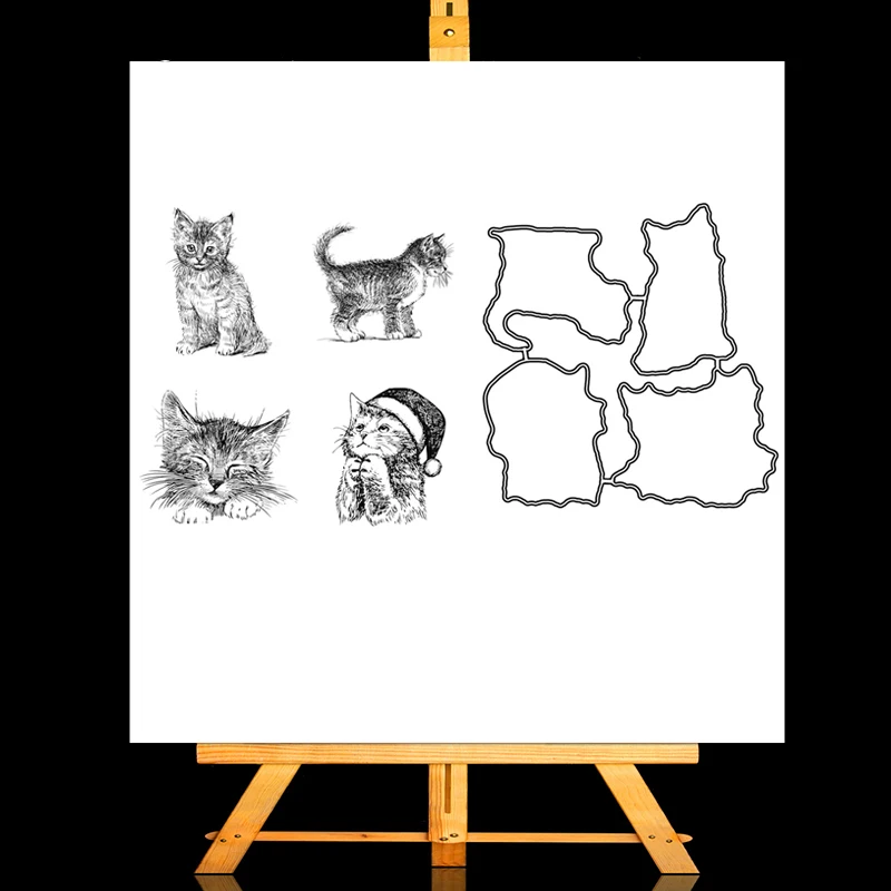 ZhuoAng Cute cat Clear Stamps/Card Making Holiday decorations For scrapbooking Transparent stamps 13*13cm
ZhuoAng Cute cat Clear Stamps/Card Making Holiday decorations For scrapbooking Transparent stamps 13*13cm