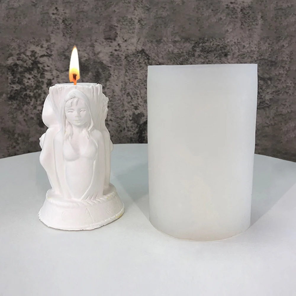 3d Three-Faced Goddess Candle Silicone Mold Diy Aromathe Plaster Diffuser Mould Handmade Wax Craft Soap Making Home Ornament
3d Three-Faced Goddess Candle Silicone Mold Diy Aromathe Plaster Diffuser Mould Handmade Wax Craft Soap Making Home Ornament