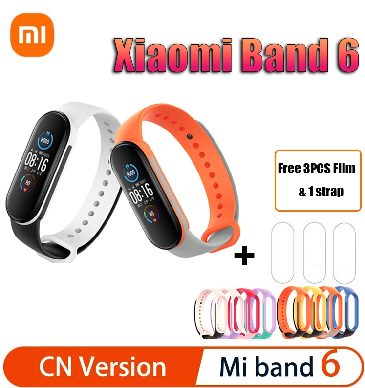 Умный Браслет Xiaomi Mi Band 6 смарт-браслет активно-матричные осид, уровень кислорода в крови фитнес-тракер для женщин часы трекер сна Bluetooth водон...
Умный Браслет Xiaomi Mi Band 6 смарт-браслет активно-матричные осид, уровень кислорода в крови фитнес-тракер для женщин часы трекер сна Bluetooth водон...