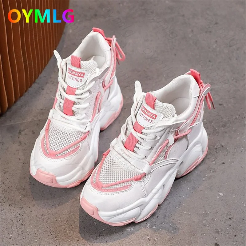 New Ins Hotsale High Heel Sneakers Women Chunky Sneakers Wedge Shoes Girls Pink White Platform Sneakers Ladies Heightening Shoes
New Ins Hotsale High Heel Sneakers Women Chunky Sneakers Wedge Shoes Girls Pink White Platform Sneakers Ladies Heightening Shoes