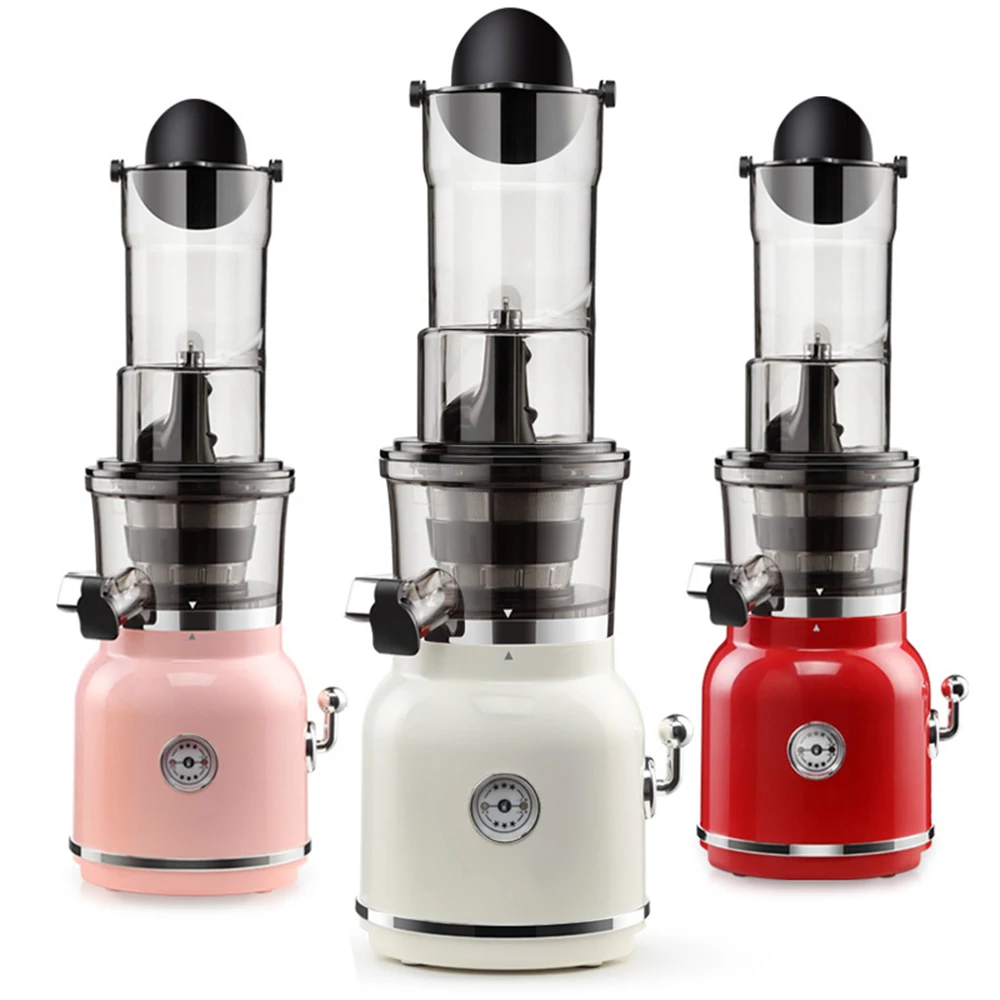 Slow Masticating Juicer 100mm Wide Mouth BPA-Free Juicer Professional Juicer Quiet Motor High Nutrient Fruit Vegetable Mixer
Slow Masticating Juicer 100mm Wide Mouth BPA-Free Juicer Professional Juicer Quiet Motor High Nutrient Fruit Vegetable Mixer
