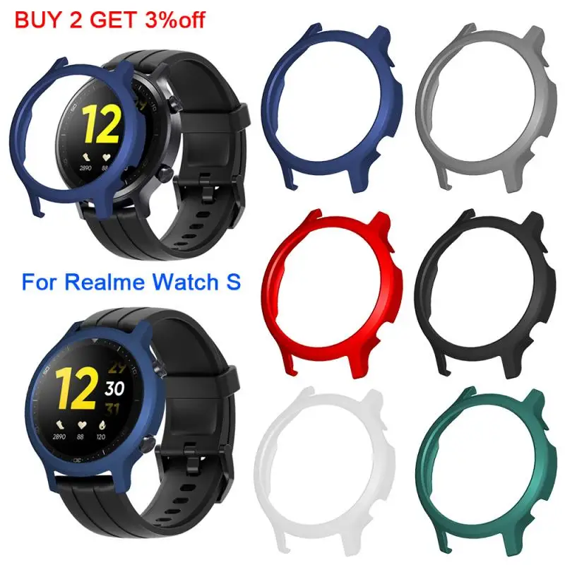 For Realme Watch S Strap Protective Case Smart Watch Cover PC Bumper Plastic Protector Replacement Watch Shell Hard Frame
For Realme Watch S Strap Protective Case Smart Watch Cover PC Bumper Plastic Protector Replacement Watch Shell Hard Frame