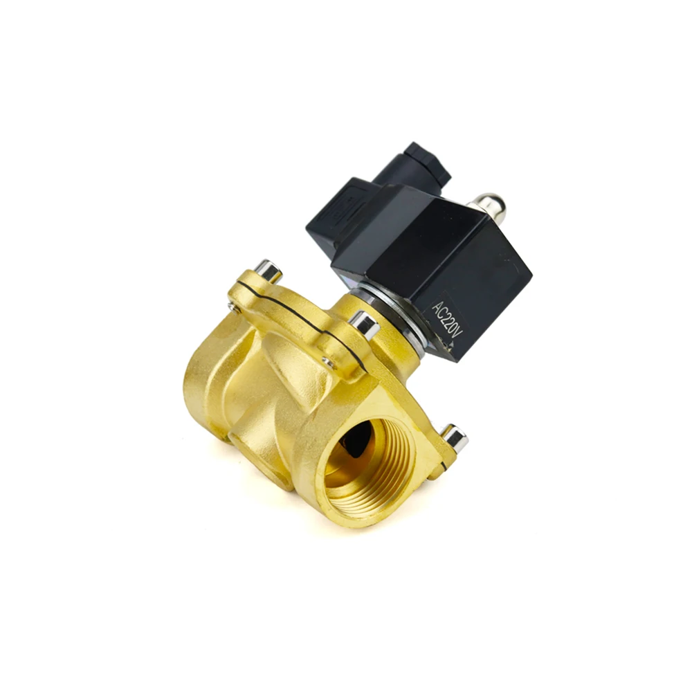 DN15/20/25/32/40 Electric Solenoid Valve 1/2" 3/4" 1" 1-1/2" Normally Closed Pneumatic for Water Oil Air Gas 12V 24V 220V 110V |
