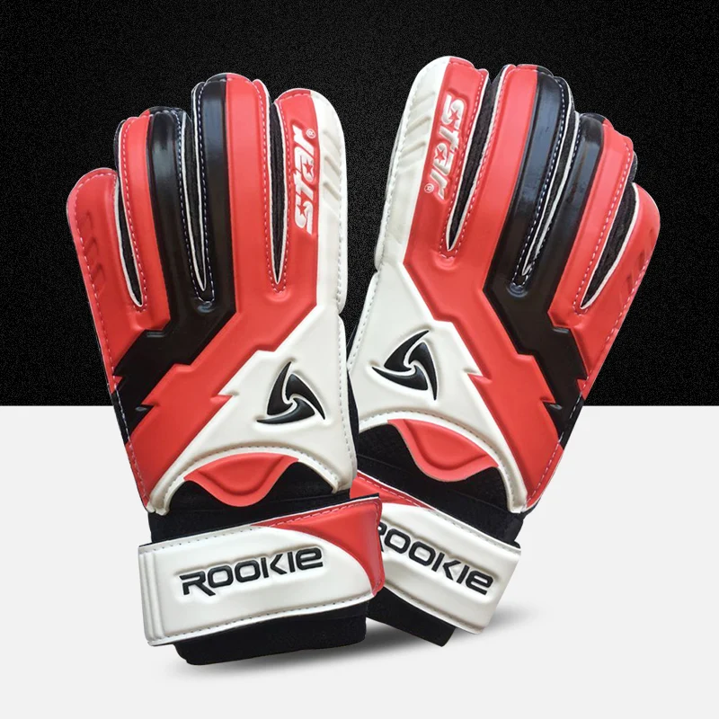 Leather Red Goalkeeper Gloves Kids Professional Equipment Goalkeeper Gloves Fingersave Protection Luva Goleiro Football ZP50ST
Leather Red Goalkeeper Gloves Kids Professional Equipment Goalkeeper Gloves Fingersave Protection Luva Goleiro Football ZP50ST