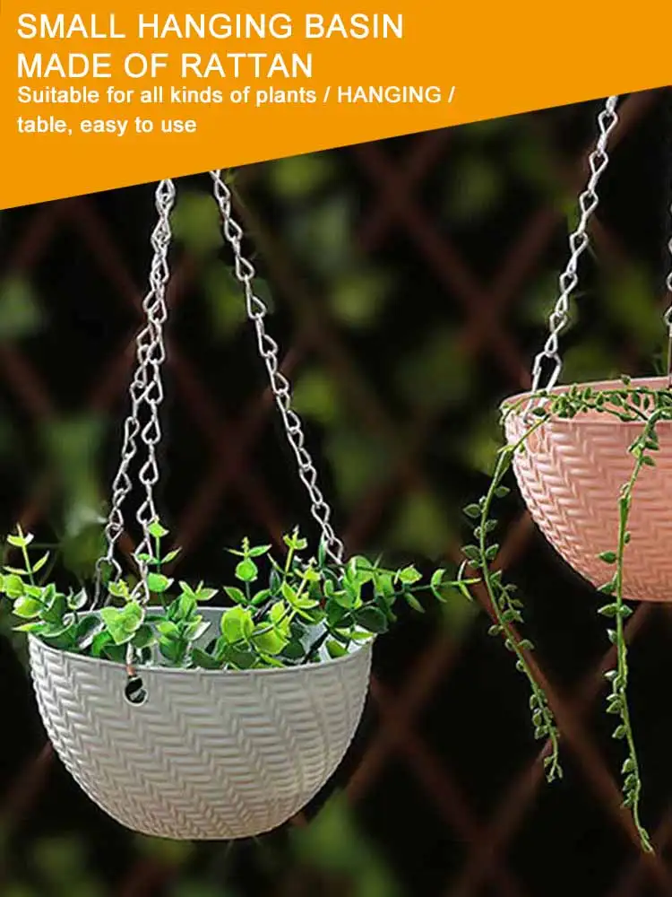 Hanging Basket Plastic Succulents Holder Plant Hanging Pot Mini Portable Planting Container Tools For Indoor Outdoor
Hanging Basket Plastic Succulents Holder Plant Hanging Pot Mini Portable Planting Container Tools For Indoor Outdoor