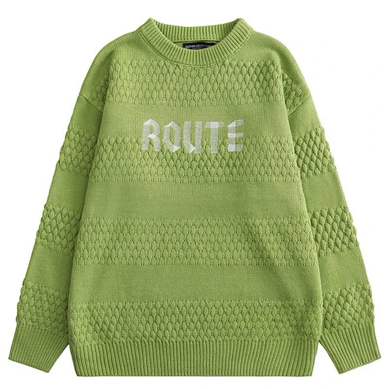 Mens Retro Letter Embroidery Loose Sweaters Streetwear Winter HipHop Unisex Oversize Couple Pullovers Sweater Knitwear Coats
Mens Retro Letter Embroidery Loose Sweaters Streetwear Winter HipHop Unisex Oversize Couple Pullovers Sweater Knitwear Coats
