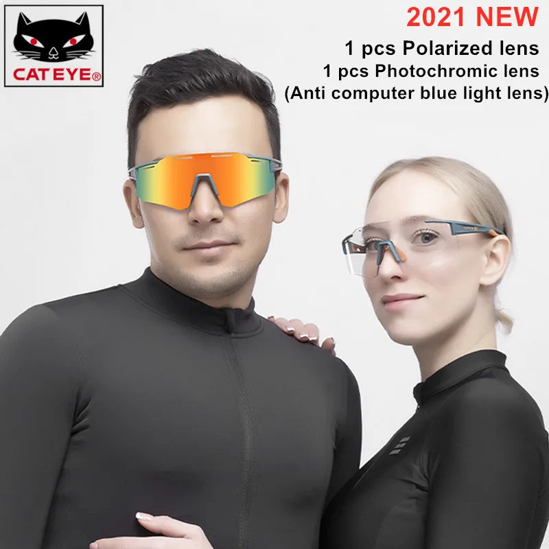 CATEYE Bicycle Glasses Cycling Polarized Glasses Eyewear Road MTB Bike Photochromic Glasses Indoor Riding UV400 Bike Goggles
CATEYE Bicycle Glasses Cycling Polarized Glasses Eyewear Road MTB Bike Photochromic Glasses Indoor Riding UV400 Bike Goggles