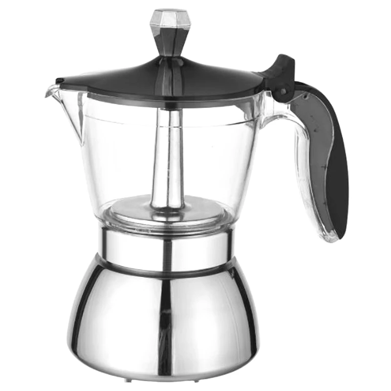 Moka Pot, 4 Cup Stovetop Espresso Maker -Cuban Coffee Percolator Machine Premium Moka Italian Espresso Coffee Maker
Moka Pot, 4 Cup Stovetop Espresso Maker -Cuban Coffee Percolator Machine Premium Moka Italian Espresso Coffee Maker