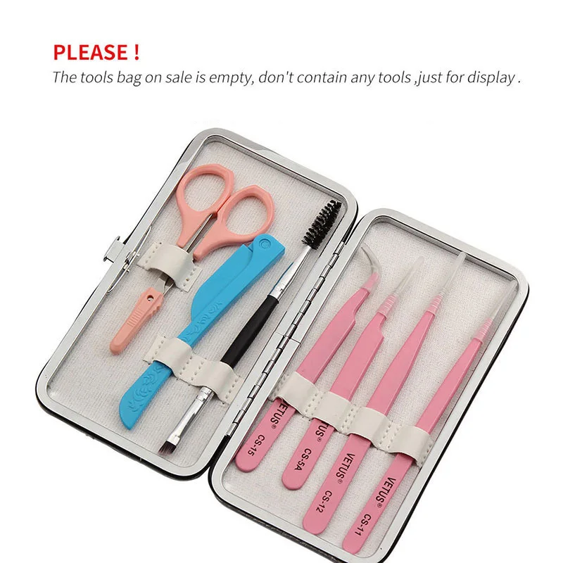PU Leather Dustproof Protective Case Kit Eyelashes Tweezer Tools Bag Eye Lash Extension Tweezers Case Cosmetic Makeup Tools
PU Leather Dustproof Protective Case Kit Eyelashes Tweezer Tools Bag Eye Lash Extension Tweezers Case Cosmetic Makeup Tools