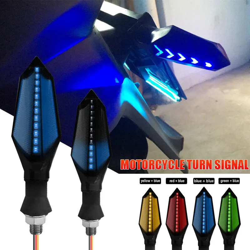 Flowing Water Lights Motorcycle Motorbike Turn Signal Durable Refit Turn Signal Light Universal Replacement Signal Lamp
Flowing Water Lights Motorcycle Motorbike Turn Signal Durable Refit Turn Signal Light Universal Replacement Signal Lamp