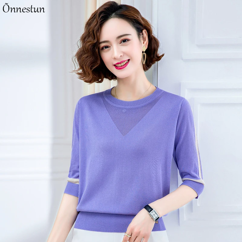 High Quality Hollow Top Female 2021 New Women's T-shirts Summer Short Sleeve T-Shirts Knitted Crop Top Casual Woman T-shirts
High Quality Hollow Top Female 2021 New Women's T-shirts Summer Short Sleeve T-Shirts Knitted Crop Top Casual Woman T-shirts