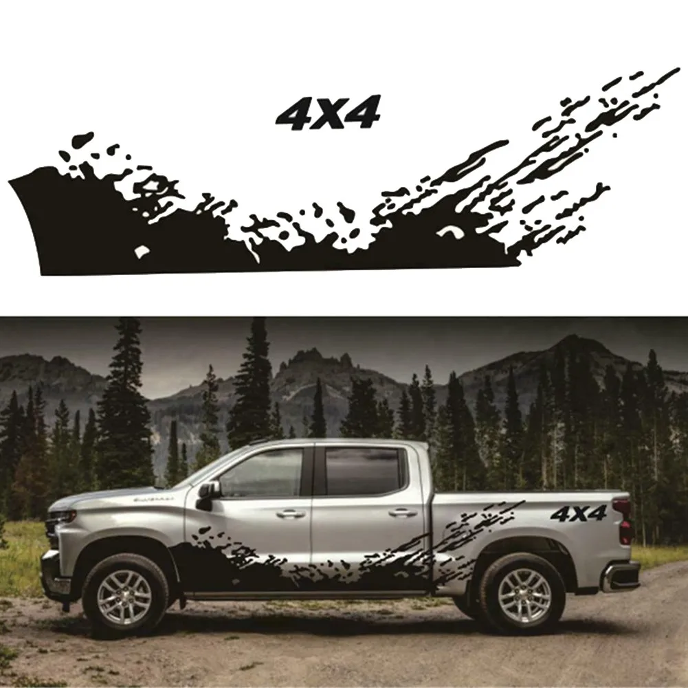 2Pcs Car Sticker Splash Decal 4X4 Off Road Graphics Vinyl Film Sheet Sticker Car Body Film Cover Car Styling Accessories
2Pcs Car Sticker Splash Decal 4X4 Off Road Graphics Vinyl Film Sheet Sticker Car Body Film Cover Car Styling Accessories