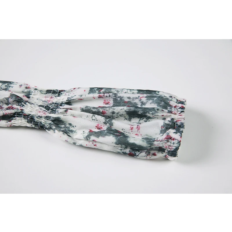 Draped Dresses Women Stand Collar Vintage Floral Print Beach Frocks Puff Long Sleeve Bownot Bandage Design Elegant Ins Vestidos
Draped Dresses Women Stand Collar Vintage Floral Print Beach Frocks Puff Long Sleeve Bownot Bandage Design Elegant Ins Vestidos