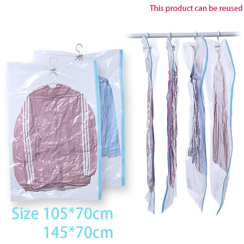 Herbruikbare Opknoping Vacuüm Compressiezak Kleding Donsjack Stofdicht Opbergtas Grote Verdikte Opvouwbare Afwerking Stofkap
Herbruikbare Opknoping Vacuüm Compressiezak Kleding Donsjack Stofdicht Opbergtas Grote Verdikte Opvouwbare Afwerking Stofkap