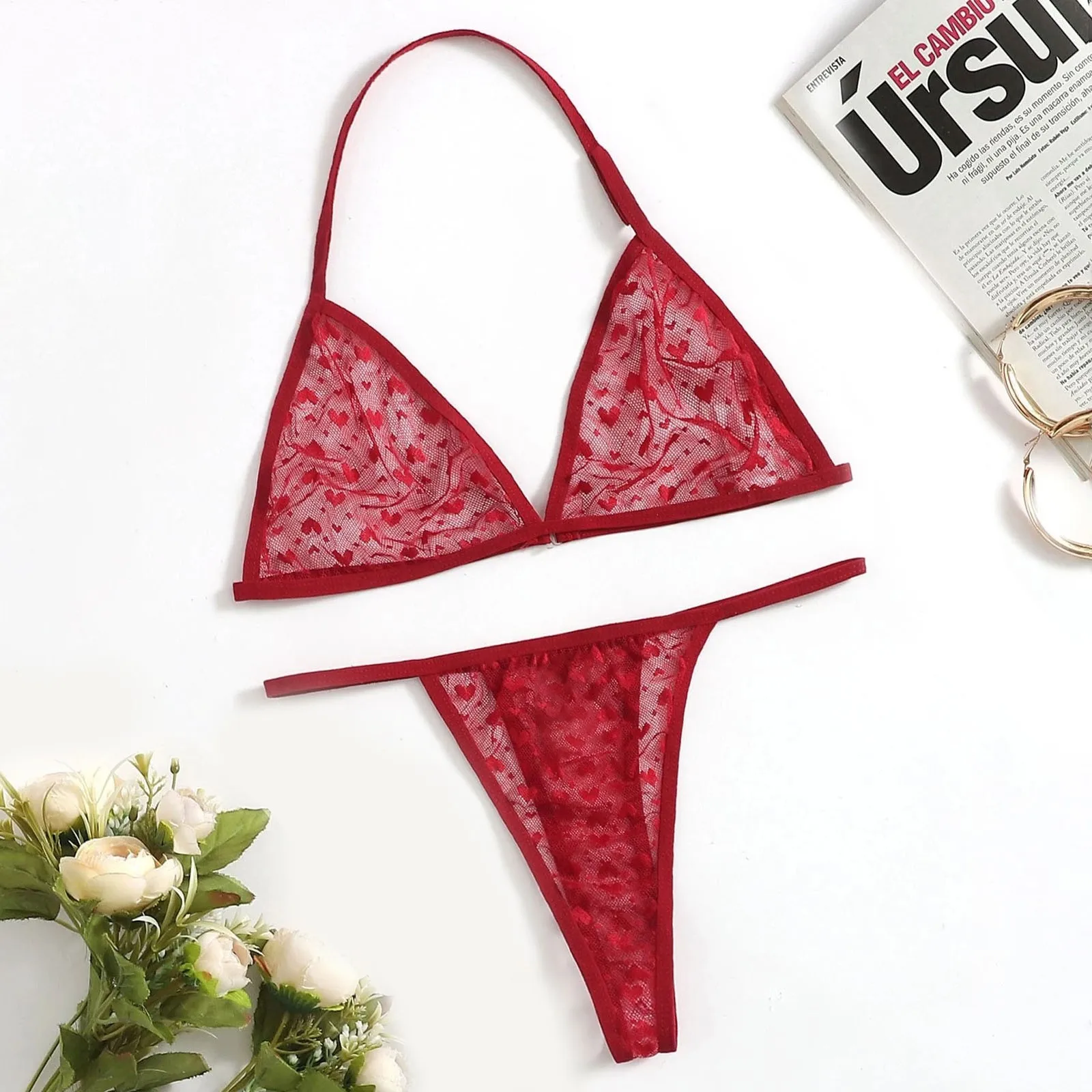 Кружевные бюстгальтеры, Комплект трусиков, женское Прозрачное нижнее белье, сексуальные дамские комплекты нижнего белья, цветочный сетчат...
Кружевные бюстгальтеры, Комплект трусиков, женское Прозрачное нижнее белье, сексуальные дамские комплекты нижнего белья, цветочный сетчат...