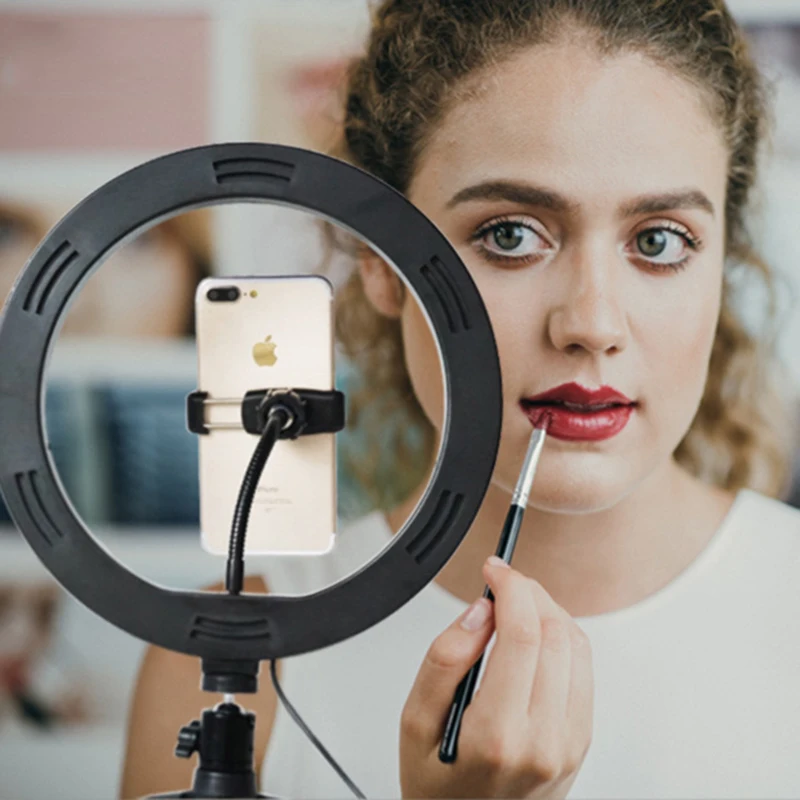 26CM/16CM LED Ring Light Photography Lighting Selfie ring lamp with tripod For tik tok Youtube Makeup Video Live Photo Studio
26CM/16CM LED Ring Light Photography Lighting Selfie ring lamp with tripod For tik tok Youtube Makeup Video Live Photo Studio