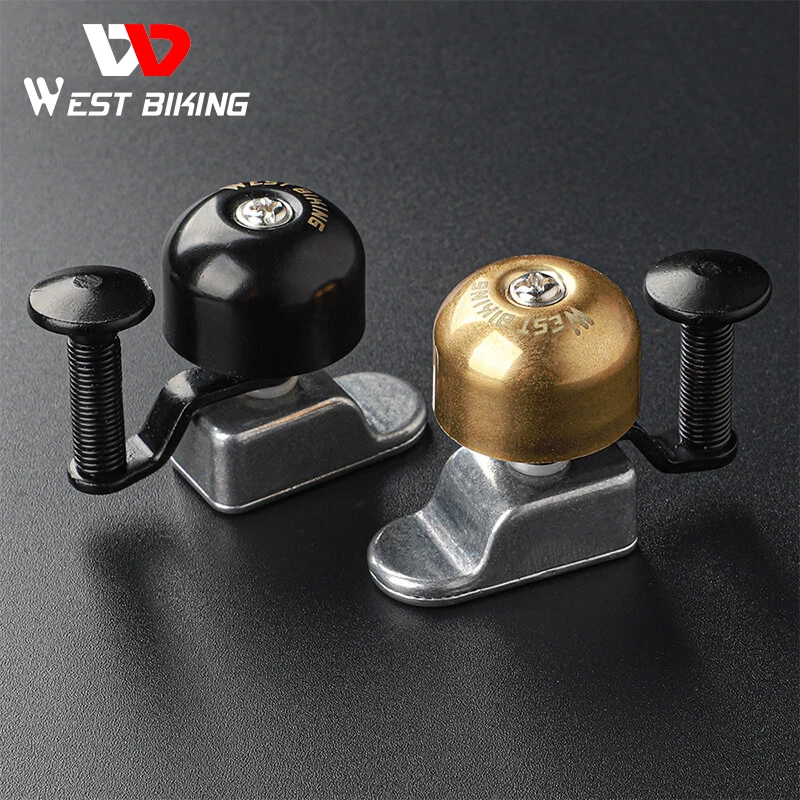 WEST BIKING Vintage Mini Bicycle Bell Ultralight Copper Safety Warning Cycling Bell Handlebar Horn Aluminum Alloy MTB Bike Bells
WEST BIKING Vintage Mini Bicycle Bell Ultralight Copper Safety Warning Cycling Bell Handlebar Horn Aluminum Alloy MTB Bike Bells
