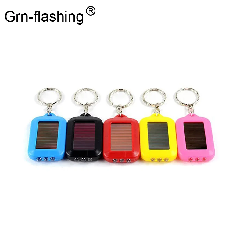 Portable Mini 3LED Solar Powered Rechargeable Keychain Flashlight Torch Lamp Light Emergency LED Flashlight Carabiner for Hiking
Portable Mini 3LED Solar Powered Rechargeable Keychain Flashlight Torch Lamp Light Emergency LED Flashlight Carabiner for Hiking