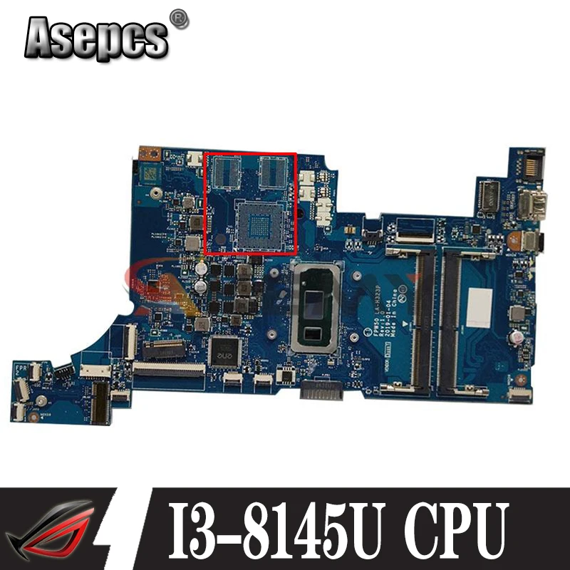 L51985-601 L51985-001 FPW50 LA-H323P For HP 15-DW 15S-DU Laptop Motherboard SRD1V I3-8145U CPU DDR4
L51985-601 L51985-001 FPW50 LA-H323P For HP 15-DW 15S-DU Laptop Motherboard SRD1V I3-8145U CPU DDR4