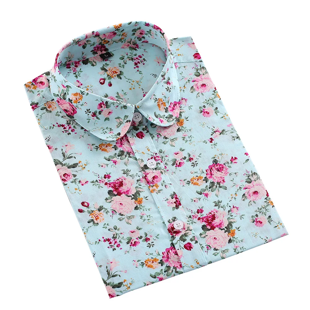 Plus Size S-5XL Cherry Flower Print Womens Long Sleeve Shirts White Button up Shirt Women's Tops Blouse Ladies Work Casual Wear
Plus Size S-5XL Cherry Flower Print Womens Long Sleeve Shirts White Button up Shirt Women's Tops Blouse Ladies Work Casual Wear