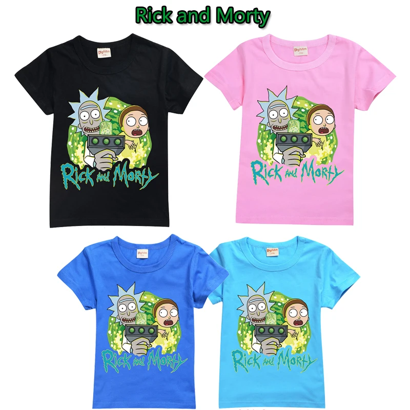 2021 New Printed T-shirt Rick and moti Street Dance Streetwear boys And girls Spring And summer Casual cotton Ricking clothes
2021 New Printed T-shirt Rick and moti Street Dance Streetwear boys And girls Spring And summer Casual cotton Ricking clothes
