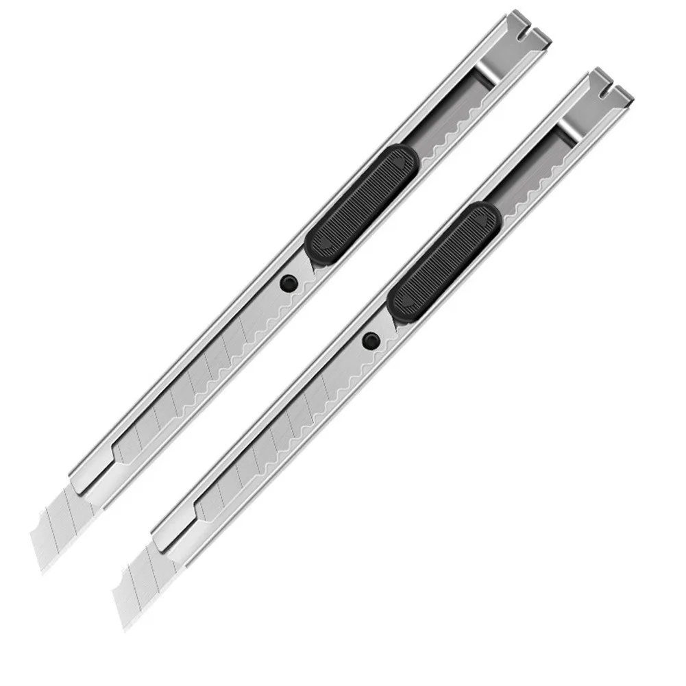 45 Degree Blade Tip Razor Blade Auto-Lock Stainless Steel Wood Paper Cutter Craft Pen Engraving Cutting Blade
45 Degree Blade Tip Razor Blade Auto-Lock Stainless Steel Wood Paper Cutter Craft Pen Engraving Cutting Blade