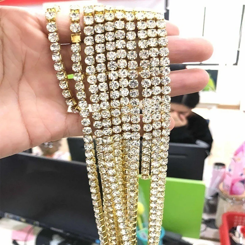 18, 20, 24, 28 and 30 Inch Shiny Tennis Chain Hip Hop Style Bling CZ Jewelry Gold Silver Color
18, 20, 24, 28 and 30 Inch Shiny Tennis Chain Hip Hop Style Bling CZ Jewelry Gold Silver Color