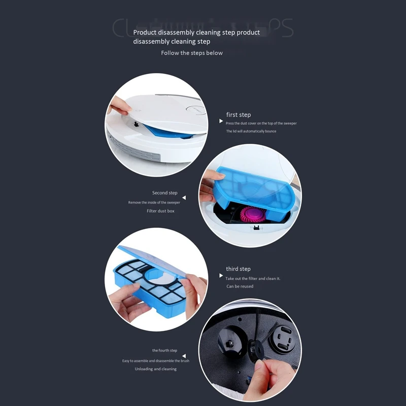 Robot Vacuum Cleaner 1800PA Powerful Suction 3 in 1 Pet Hair Home Dry Wet Mopping Cleaning Robot Charge Vacuum Mini
Robot Vacuum Cleaner 1800PA Powerful Suction 3 in 1 Pet Hair Home Dry Wet Mopping Cleaning Robot Charge Vacuum Mini
