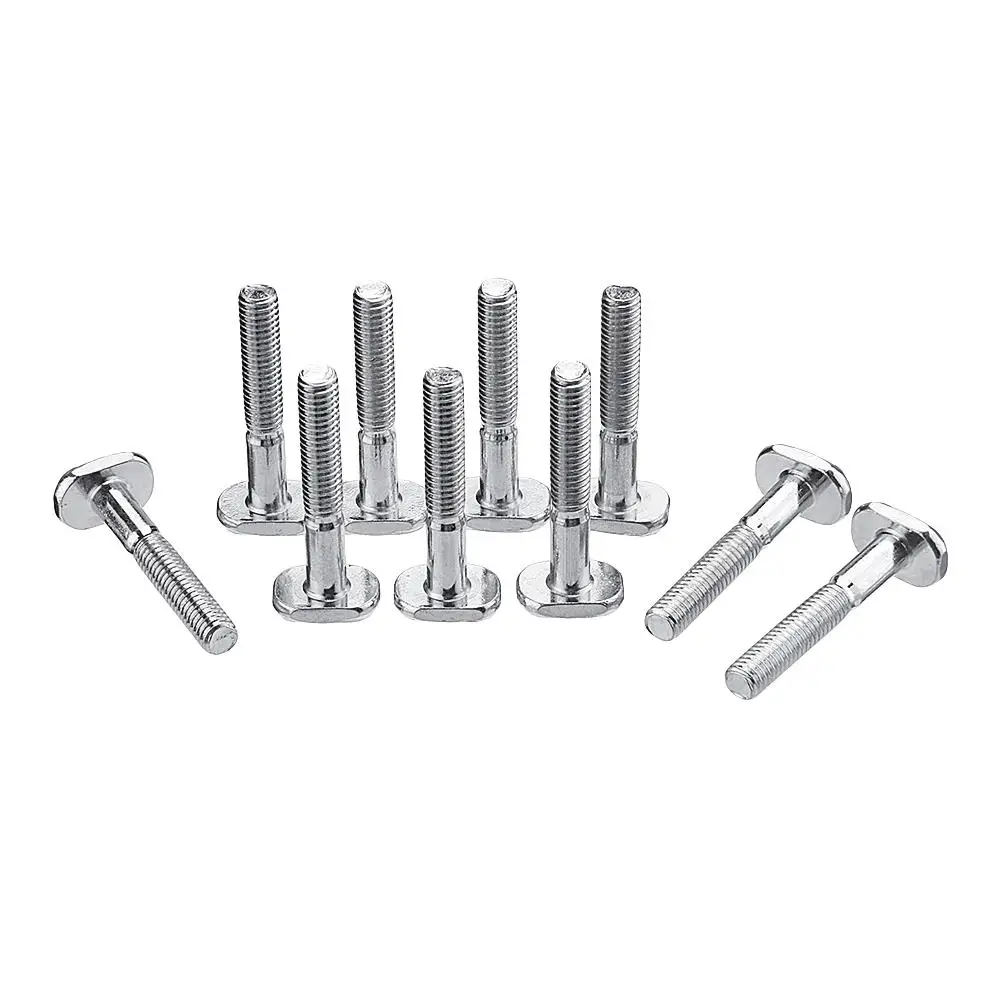 10pcs M6x40mm T-Nut T Sliding Screws For 30 Series Miter Track Woodworking Tool
10pcs M6x40mm T-Nut T Sliding Screws For 30 Series Miter Track Woodworking Tool