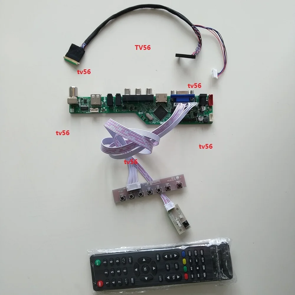 For LTN173KT01 17.3" 1600X900 LCD LED monitor Card DVI LVDS Driver board VGA HDMI-compatible Controller kit Panel Screen
For LTN173KT01 17.3" 1600X900 LCD LED monitor Card DVI LVDS Driver board VGA HDMI-compatible Controller kit Panel Screen