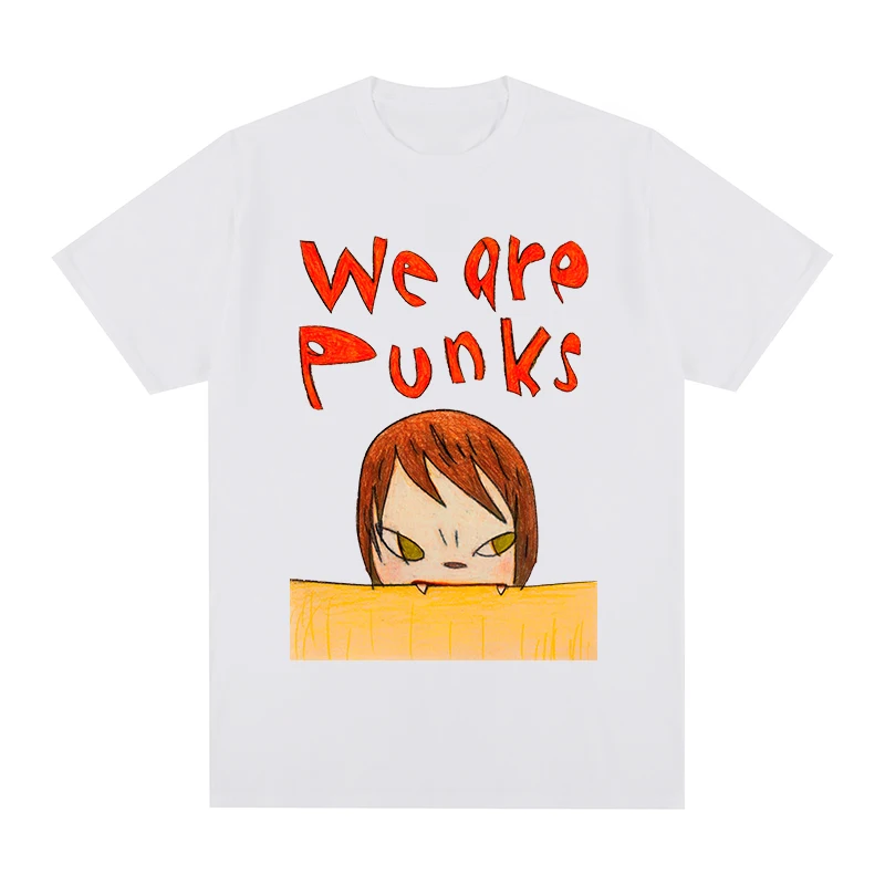 Yoshitomo Nara we are punks t-shirt Cotton Men T shirt New TEE TSHIRT Womens tops
Yoshitomo Nara we are punks t-shirt Cotton Men T shirt New TEE TSHIRT Womens tops