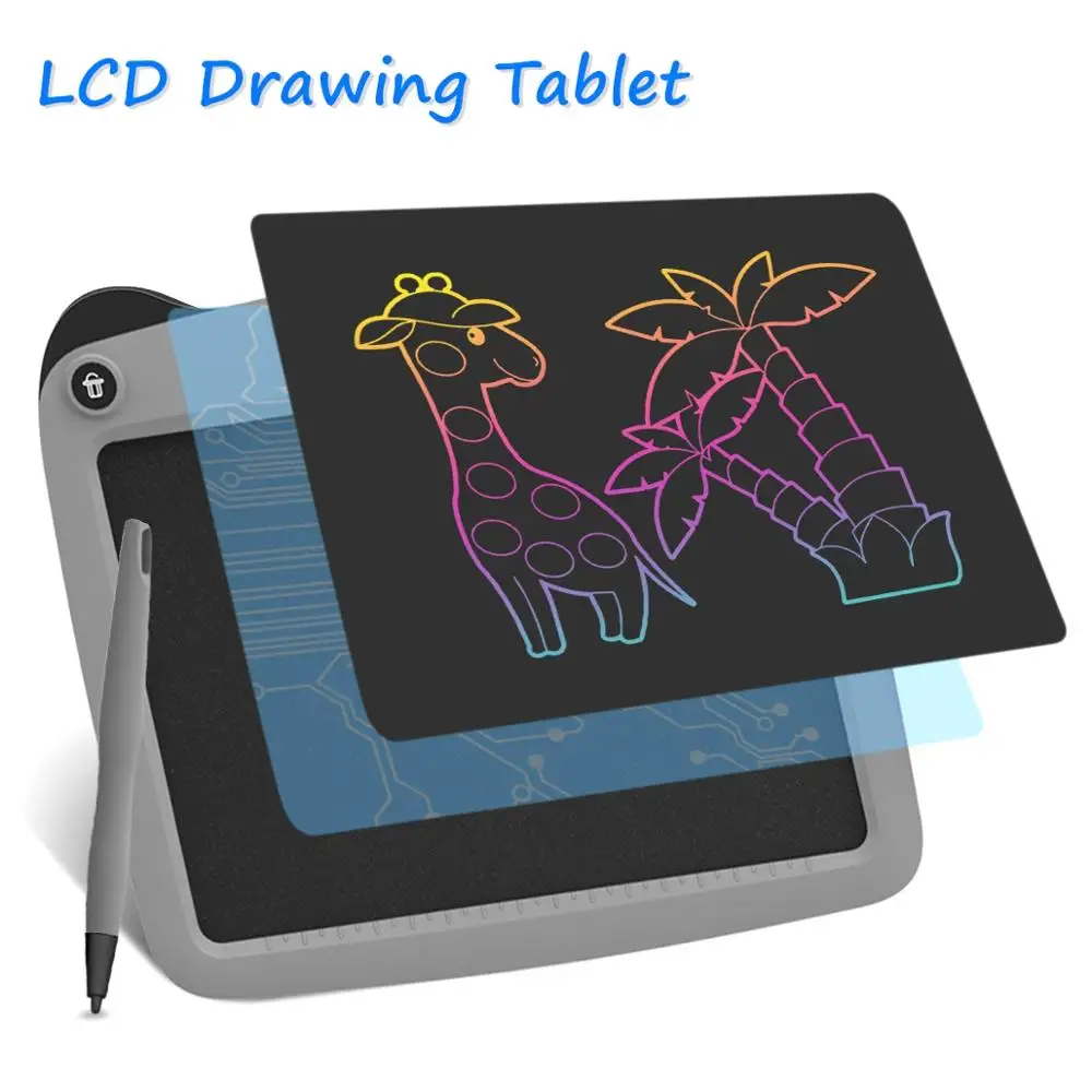9 Inch LCD Digital Drawing Graphics Tablet Electronic Handwriting Pad Message Smart board Kids Writing Board With Stylus Pen.
9 Inch LCD Digital Drawing Graphics Tablet Electronic Handwriting Pad Message Smart board Kids Writing Board With Stylus Pen.