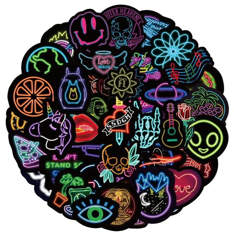 Car sticker Neon Light Sticker Gifts Toys for Anime Animal Cute Decals Stickers To Laptop Phone Suitcase Guitar Fridge Car
Car sticker Neon Light Sticker Gifts Toys for Anime Animal Cute Decals Stickers To Laptop Phone Suitcase Guitar Fridge Car