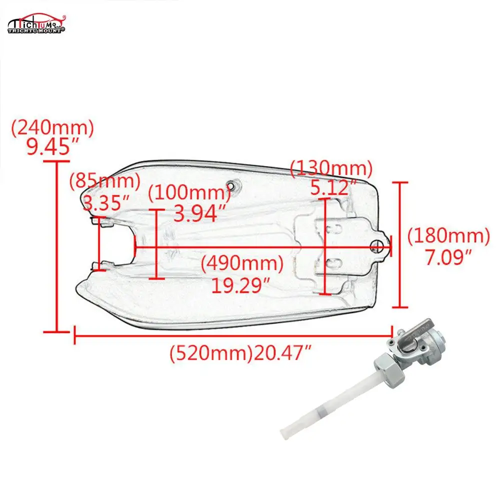 Motorcycle Fuel Gas Tank Vintage Fuel Gas Retro Petrol Tanks For Honda CG125 CG125S CG250 Bobber Royal Yamaha Suzuki Universal
Motorcycle Fuel Gas Tank Vintage Fuel Gas Retro Petrol Tanks For Honda CG125 CG125S CG250 Bobber Royal Yamaha Suzuki Universal