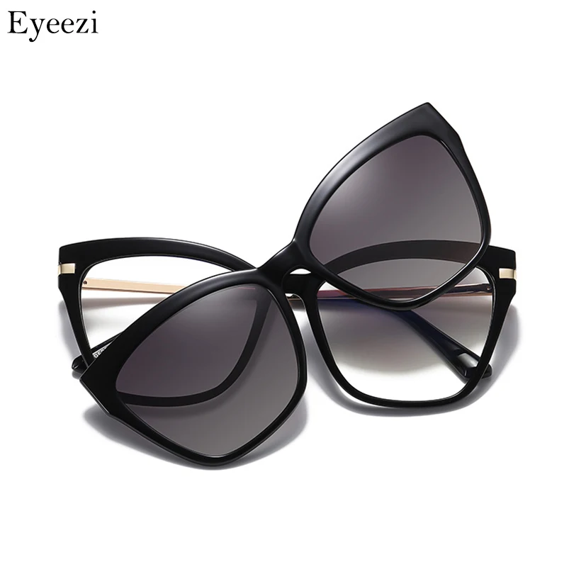 Eyeezi Polarized Sunglasses With Magnetic Clip-on Eyeglasses Frame Blue Light Glass Magnetic Optical Frame Women Sunglasses
Eyeezi Polarized Sunglasses With Magnetic Clip-on Eyeglasses Frame Blue Light Glass Magnetic Optical Frame Women Sunglasses